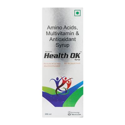 Health OK Syrup 200ml - Supplements-Vam