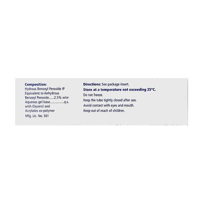 BENZAC AC 2.5% Gel 30gm - Itching/Rashes
