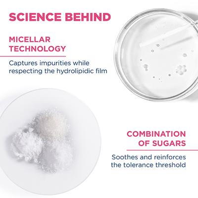 Bioderma Sensibio H2O Micellar Water Sensitive Skin Makeup Remover Pump Bottle 500 ml - Make Up Removers