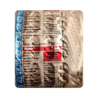 Wymox 500mg Capsule 15'S - Bacterial Infections-Pen
