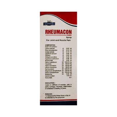 Hapdco Rheumacon Syrup 450 ml - Speciality Medicines