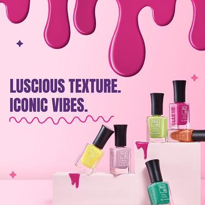 Elle 18 Nail Pop Gel Finish G10 10 ml - Nail Polish