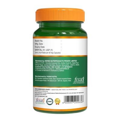 Pure Nutrition COQ10 125mg Capsules 60's - Nutritional Supplement