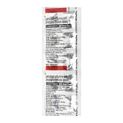 Coversyl AM 4/5mg Tablet 10'S - Hypertension-ACE