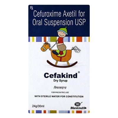 Cefakind Dry Syrup 30ml - Bacterial Infections-Cep