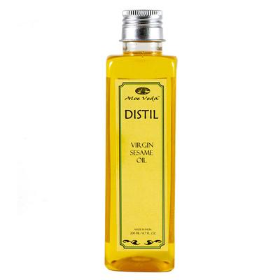 Aloe Veda Distil Virgin Sesame Oil 200 ml - Massage Oils