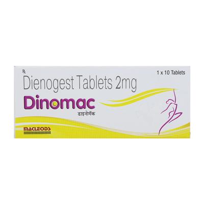 Dinomac 2mg Tablet 10'S - Contraception-Ora