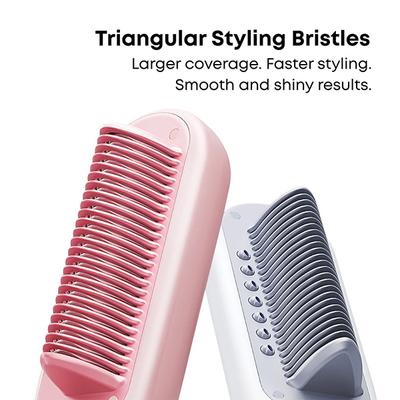 Alan Truman Steam Styler Hair Straightener Brush 1's - Straighteners