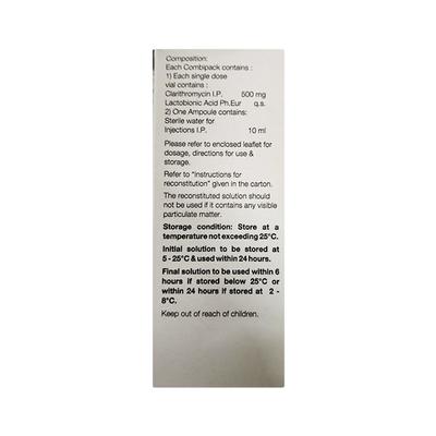 KLACID IV 500mg Infusion 1's - Bacterial Infections-Mac