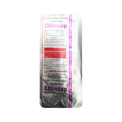CHIROCAP Tablet 10's - Pain relief-Ant