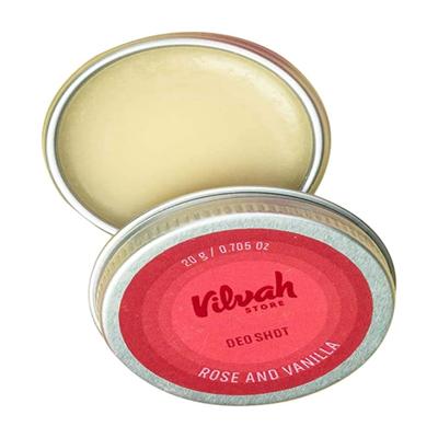 Vilvah Deo Shot - Rose & Vanilla 20 gm - Creams/Oils/Lotions