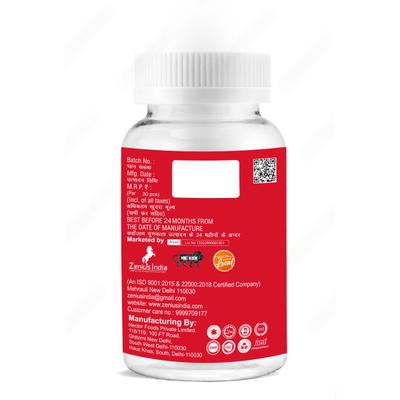Zenius Apple Cider Vinegar Gummies - Organic Red Apple Flavour 30's - Apple Cider Vinegar - Acv
