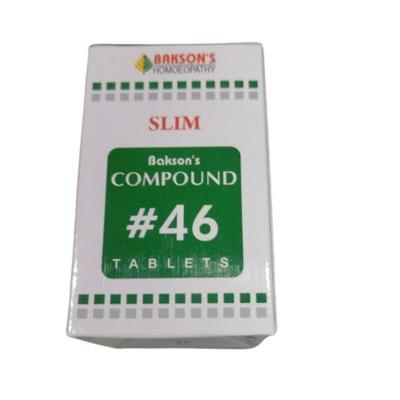 Bakson's Compound 46 Slim Tablet 25 gm - Bio-Combination