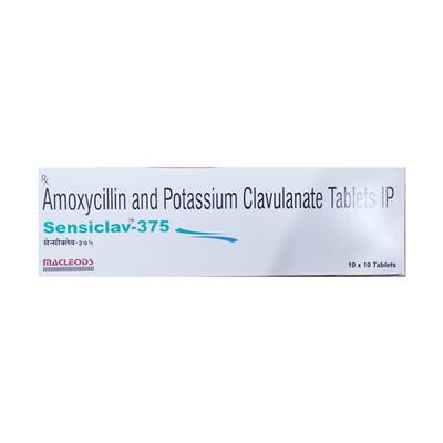 SENSICLAV 375 Tablet 10's - Bacterial Infections-Pen