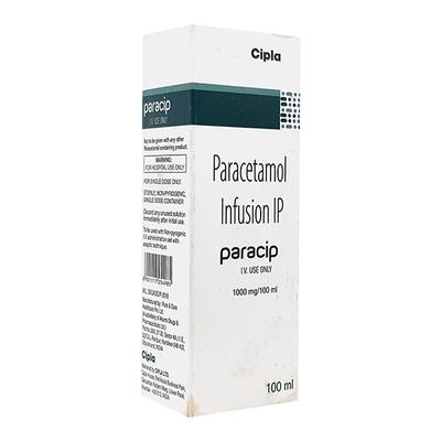 Paracip Infusion 100ml - Fever-Ana