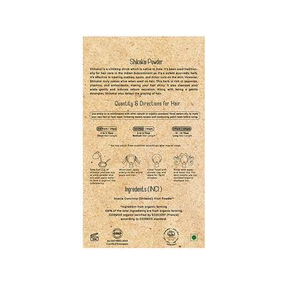Herbal Me Shikakai Powder - 100% Certified Organic - 120gms - Powder