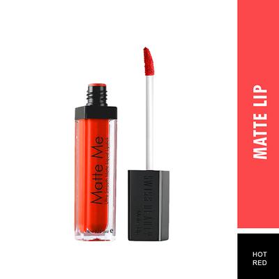 Swiss Beauty Ultra Smooth Matte Liquid Lipstick - (Hot Red) 6 ml - Liquid Lipsticks
