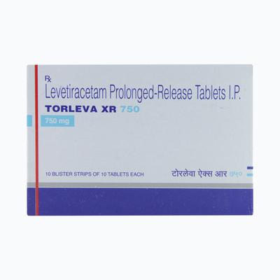 Torleva XR 750mg Tablet 10'S - Epilepsy/Convulsion-Ant