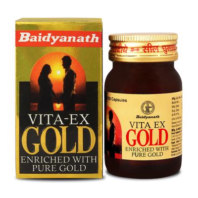 Baidyanath Vita Ex Gold Plus Capsule 20's - Sexual Healthcare