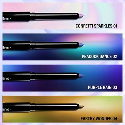 Faces Canada Magneteyes Pro Holographic Eyeliner - Purple Rain 03 0.25 gm - Eyeliners