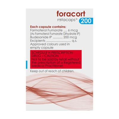 FORACORT 200 Rotacap 60's - Asthma/COPD-Ast