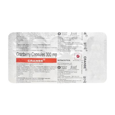 Cranbe Capsule 10'S - Uti Infections-Uri