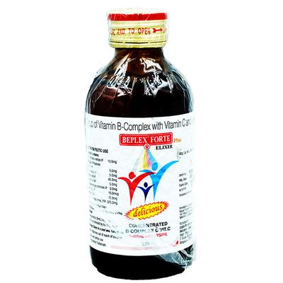Beplex Forte Plus Elixir 120ml - Supplements-Vbc