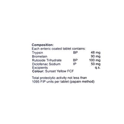 CHYMOMERG D Tablet 10's - Pain relief-Ant