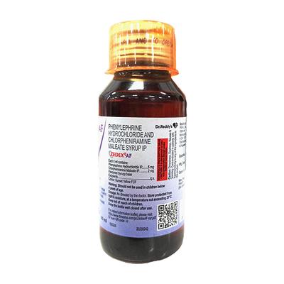ZEDEX AF Delicious Orange Flavour Syrup 60ml - Cough And Cold-Cou