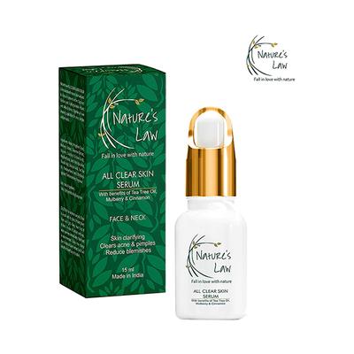 Nature's Law All Clear Skin Serum 15 ml - Face Serum