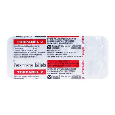 TORPANEL 2 Tablet 10's - Epilepsy/Convulsion-Ant