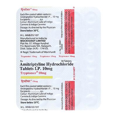 Tryptomer 10mg Tablet 30'S - Depression-Ant
