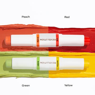 Makeup Revolution Face Correct Correct Neutralise Cancel Brightens The Skin Peach & Red 8.6gm - Concealer