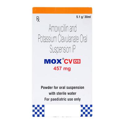 MOX CV DS 457mg Oral Suspension 30ml - Bacterial Infections-Pen