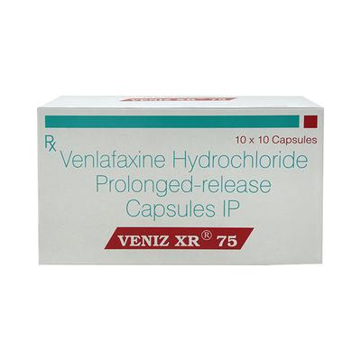 Veniz XR 75mg Capsule 10'S - Depression-Ant