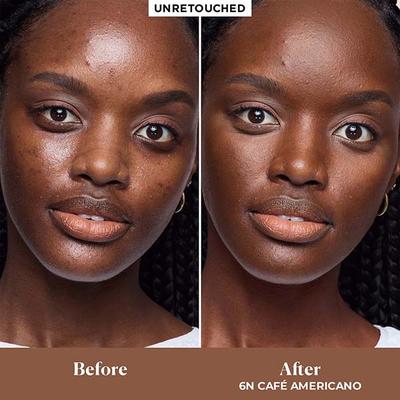 Laura Mercier Real Flawless Feather Matte Powder Foundation 6N Cafe Americano 6.5 gm - Foundation