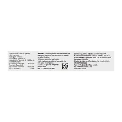 Neosporin H Ointment 5gm - Skin Infections-Toc