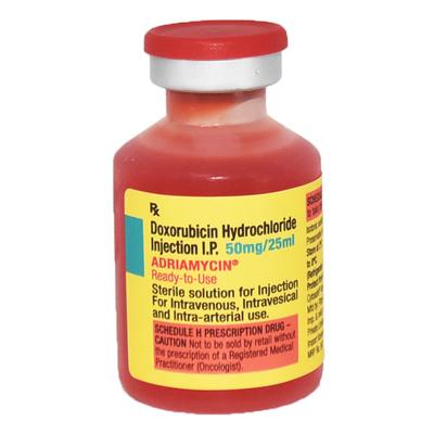ADRIAMYCIN RTU 50mg Injection 25ml - Cancer Oncology-Cyt