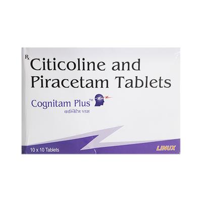 COGNITAM PLUS 500/800 Tablet 10's - Nootropics And Neurotrophics