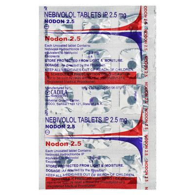 Nodon 2.5mg Tablet 15'S - Hypertension-Bet