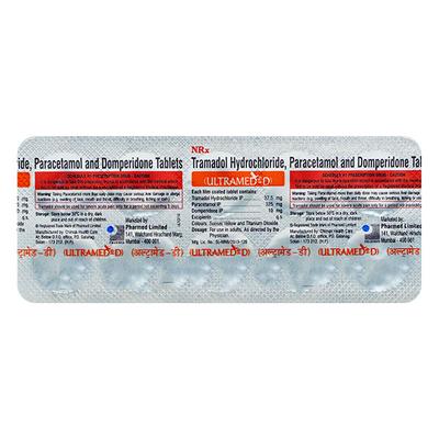 Ultramed D Tablet 10'S - Pain relief-Ana