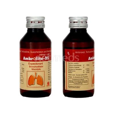 Ambrolite 2S Syrup 100ml - Cough And Cold-Cou