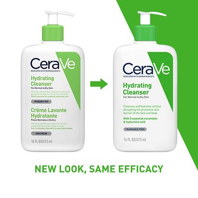 CeraVe Hydrating Cleanser For Normal To Dry Skin 473 ml - Face Wash & Cleansers