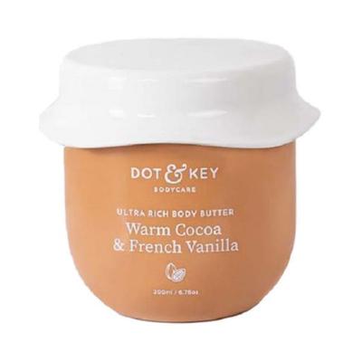 Dot & Key Ultra Rich Body Butter Warm Cocoa & French Vanilla with 10% Shea 200 ml - Creams/Oils/Lotions
