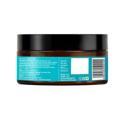 Pilgrim Korean Rice Water & Collagen Advanced Damage Repair Hair Mask Prevents Breakage & Split Ends 200 gm - Hair Masks & Packs