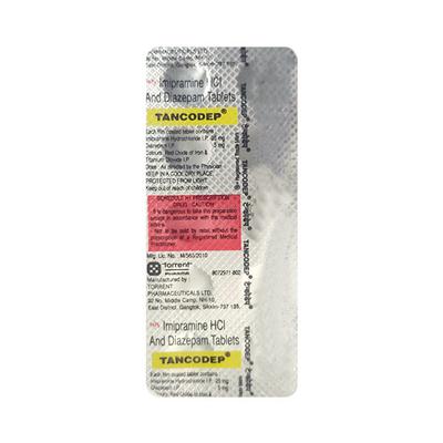Tancodep 5mg Tablet 10'S - Depression-Ant
