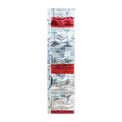 FAROBACT CV Tablet 10's - Bacterial Infections-OBL