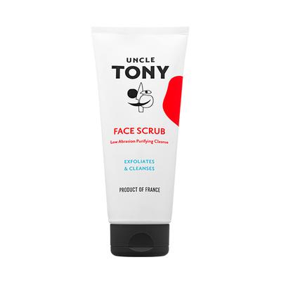 Uncle Tony Face Scrub Low Abrasion Purifying Cleanse Exfoliates & Cleanses 200ml - Face Scrubs