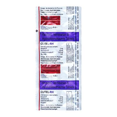 CUTEL RH Tablet 10's - Hypertension-Ang