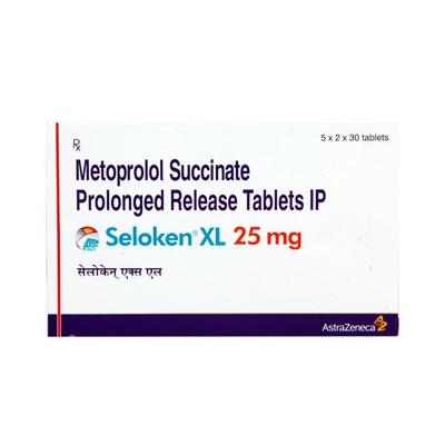 Seloken XL 25mg Tablet 30'S - Hypertension-Bet